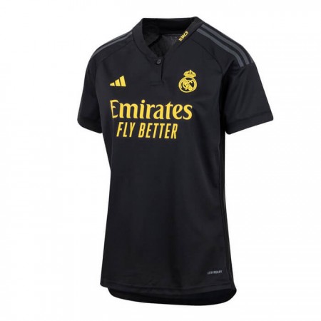 Camisola Real Madrid Mulher 3º Equipamento 2023-24 Manga Curta